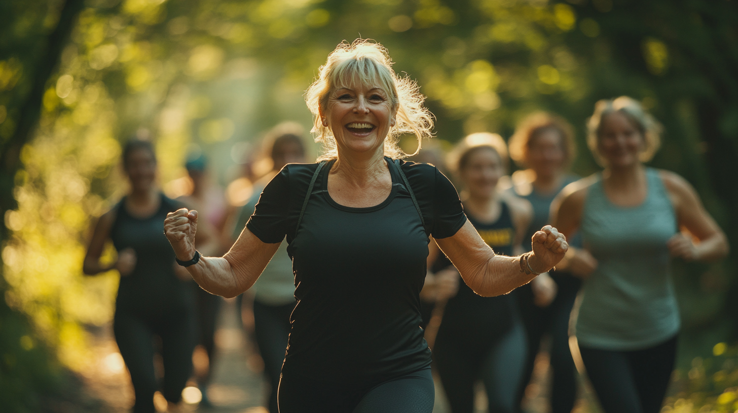 Покрокова демонстрація базових вправ пілатесу для людей старшого віку